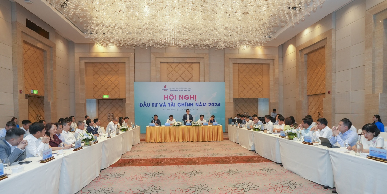Toàn cảnh Hội nghị đầu tư và tài chính của PV GAS năm 2024 Toàn cảnh Hội nghị đầu tư và tài chính của PV GAS năm 2024
