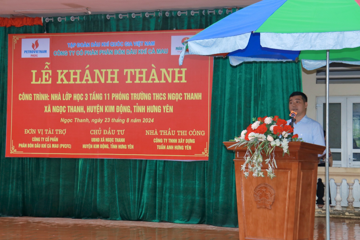 Phân bón Cà Mau tài trợ 5 tỷ đồng xây dựng trường học tại Hưng Yên Phân bón Cà Mau tài trợ 5 tỷ đồng xây dựng trường học tại Hưng Yên