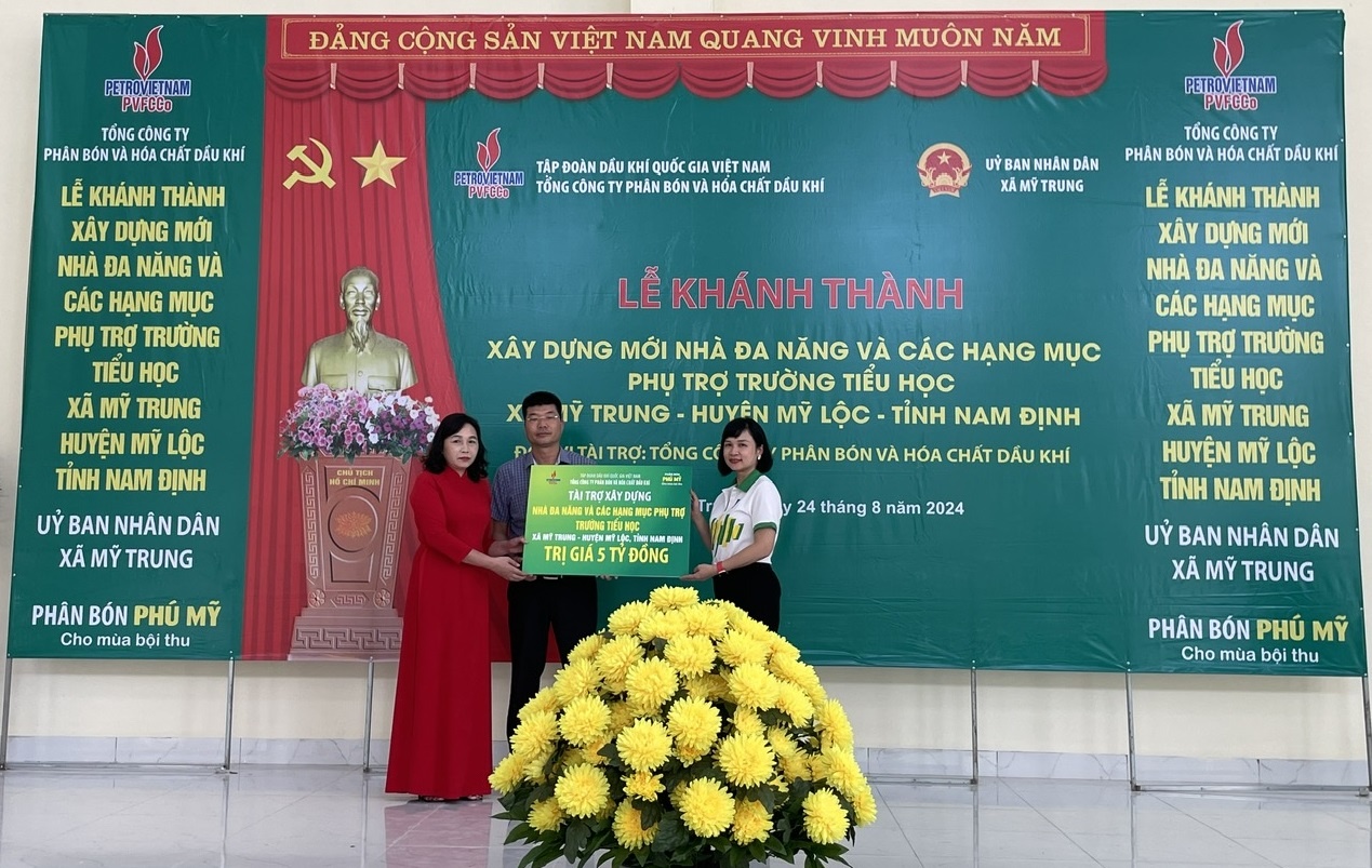 PVFCCo thực hiện các chương trình an sinh xã hội ý nghĩa nhân dịp Quốc khánh 2/9 PVFCCo thực hiện các chương trình an sinh xã hội ý nghĩa nhân dịp Quốc khánh 2/9
