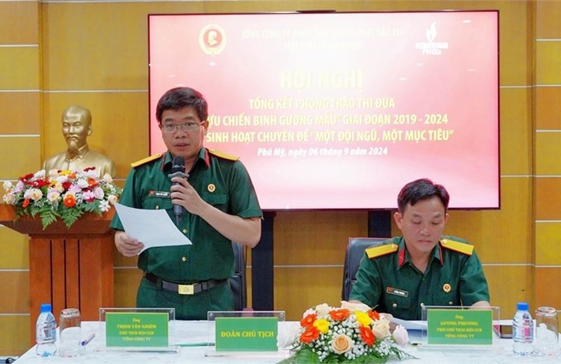 Hội CCB PVFCCo sinh hoạt chuyên đề “Một đội ngũ, một mục tiêu”