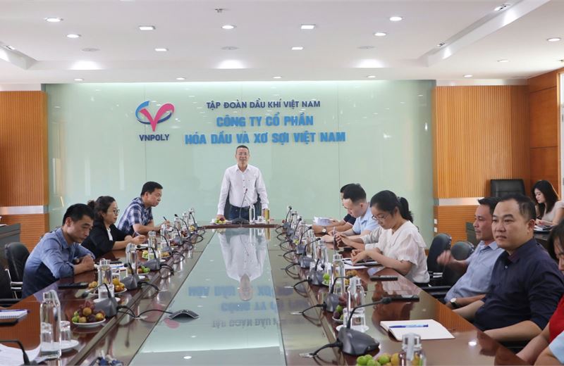 Đảng ủy VNPOLY quán triệt và triển khai Kết luận 76-KL/TW