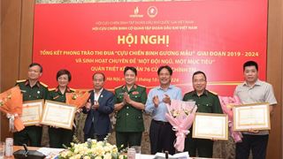 Hội CCB Cơ quan Tập đoàn tổng kết 5 năm phong trào thi đua "Cựu chiến binh gương mẫu"