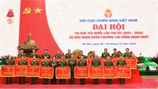 Hội CCB Tập đoàn Dầu khí Quốc gia Việt Nam được vinh danh tập thể “Cựu chiến binh gương mẫu” năm 2024
