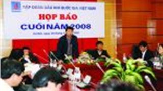 Năm 2008: Petrovietnam đạt doanh thu 280,05 nghìn tỷ đồng