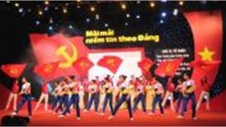 Chương trình nghệ thuật \"Mãi mãi niềm tin theo Đảng\"