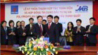 Petrovietnam và MB ký Thoả thuận Hợp tác toàn diện và Hợp đồng vay vốn trị giá 20 triệu USD 