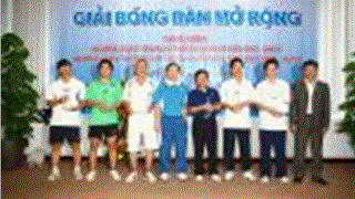 Giải bóng bàn mở rộng chào mừng Ngày truyền thống ngành Dầu khí Việt Nam và 18 năm ngày thành lập Công đoàn Dầu khí