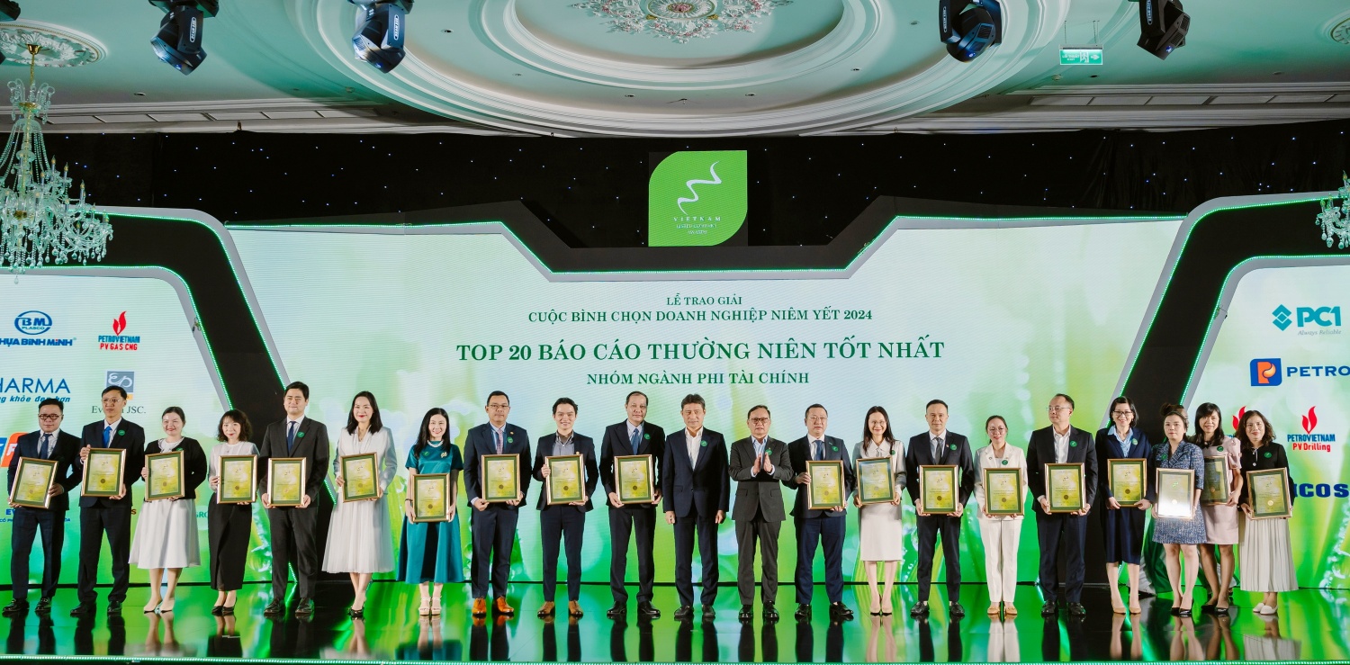 PV GAS CNG nhận giải Top 20 Báo cáo thường niên tốt nhất 2024”