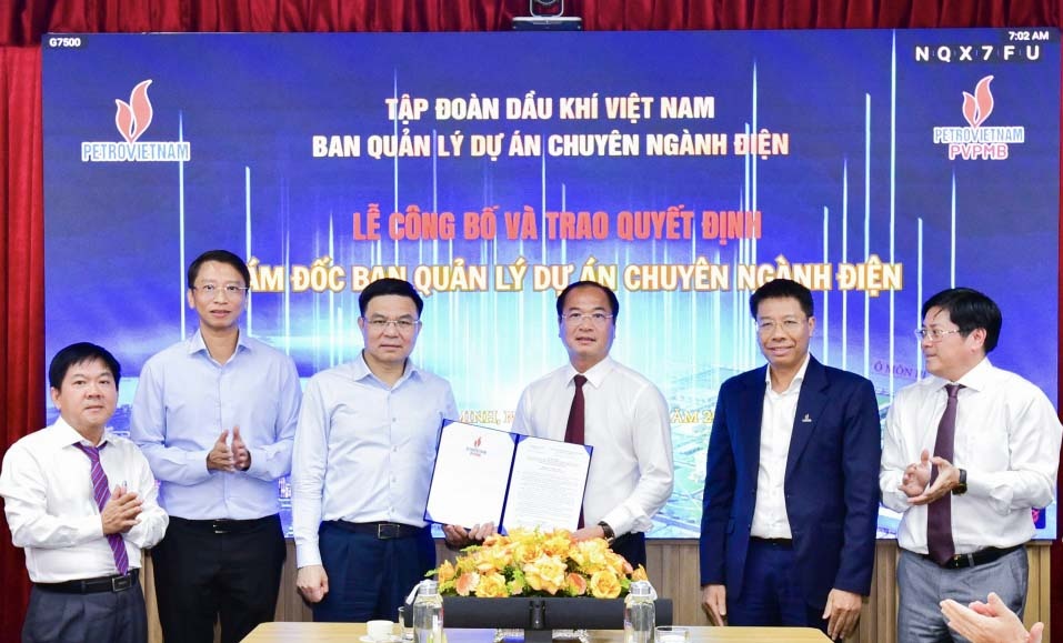 Ban QLDA Chuyên ngành Điện Petrovietnam: Sứ mệnh tiên phong trong công nghiệp năng lượng”