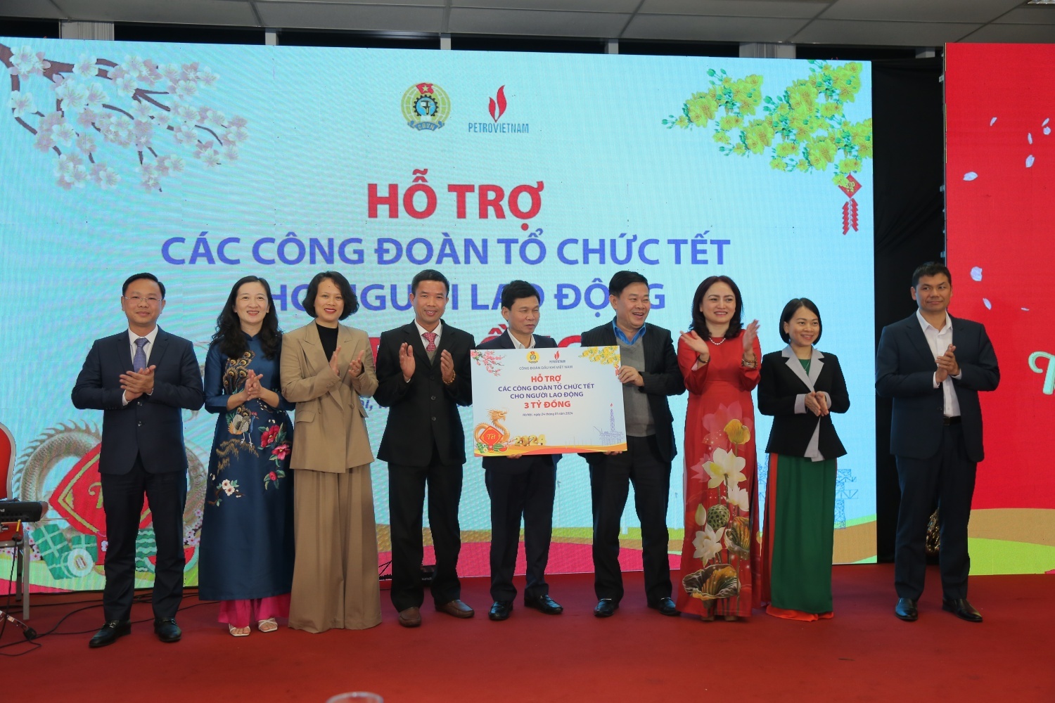 CĐ DKVN triển khai nhiều hoạt động chăm lo Tết cho đoàn viên, người lao động CĐ DKVN triển khai nhiều hoạt động chăm lo Tết cho đoàn viên, người lao động