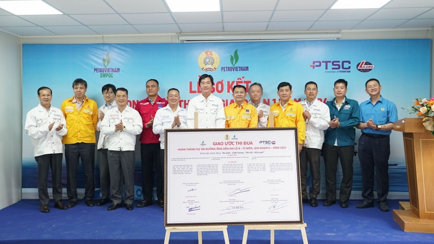 Dự án Đường ống dẫn khí Lô B - Ô Môn tăng tốc trong giai đoạn 2
