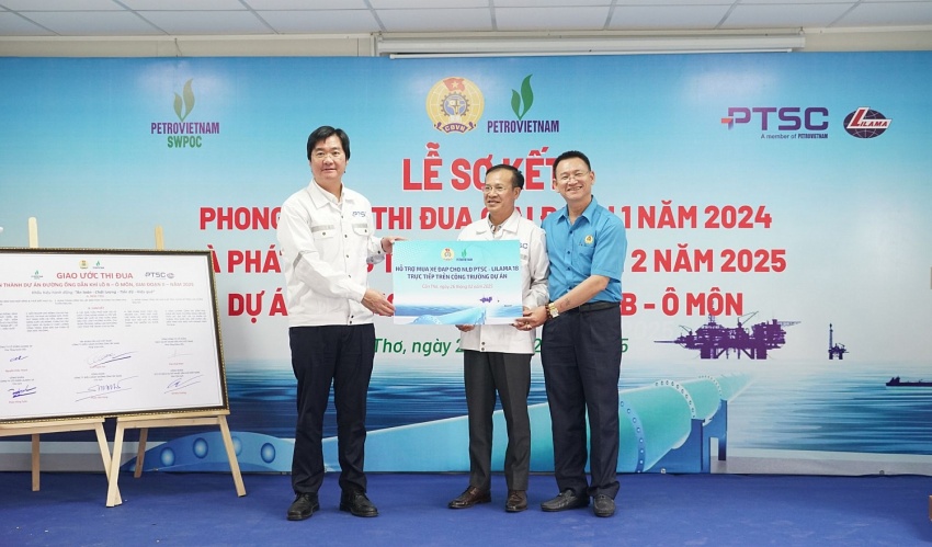Dự án Đường ống dẫn khí Lô B - Ô Môn tăng tốc trong giai đoạn 2
