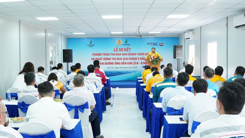 Dự án Đường ống dẫn khí Lô B - Ô Môn tăng tốc trong giai đoạn 2