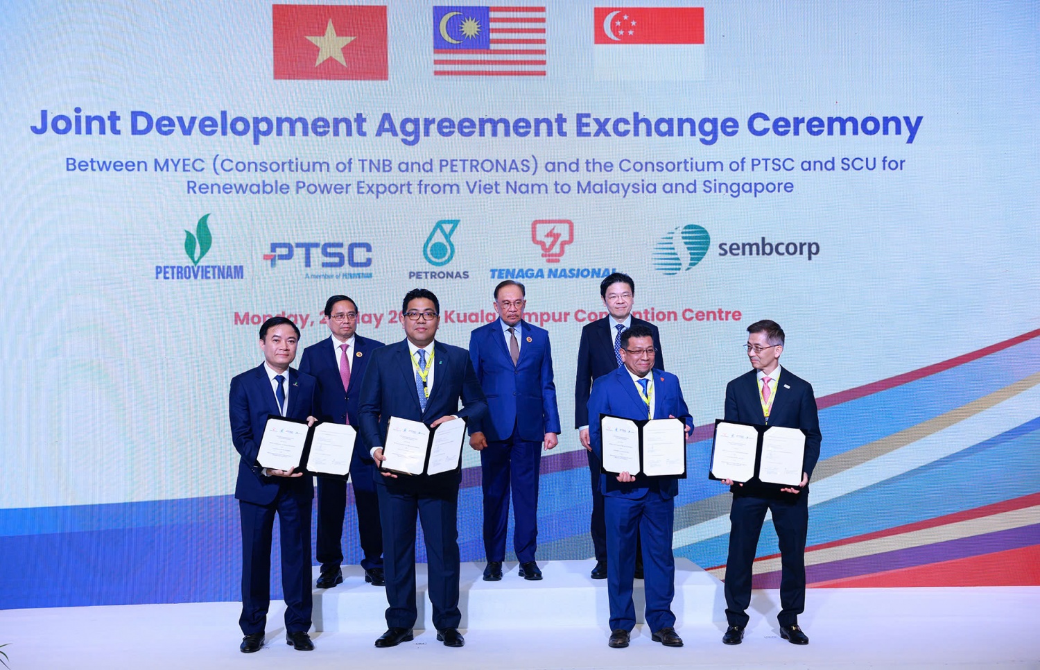 Tăng cường phát triển chung về năng lượng giữa Việt Nam, Malaysia và Singapore”