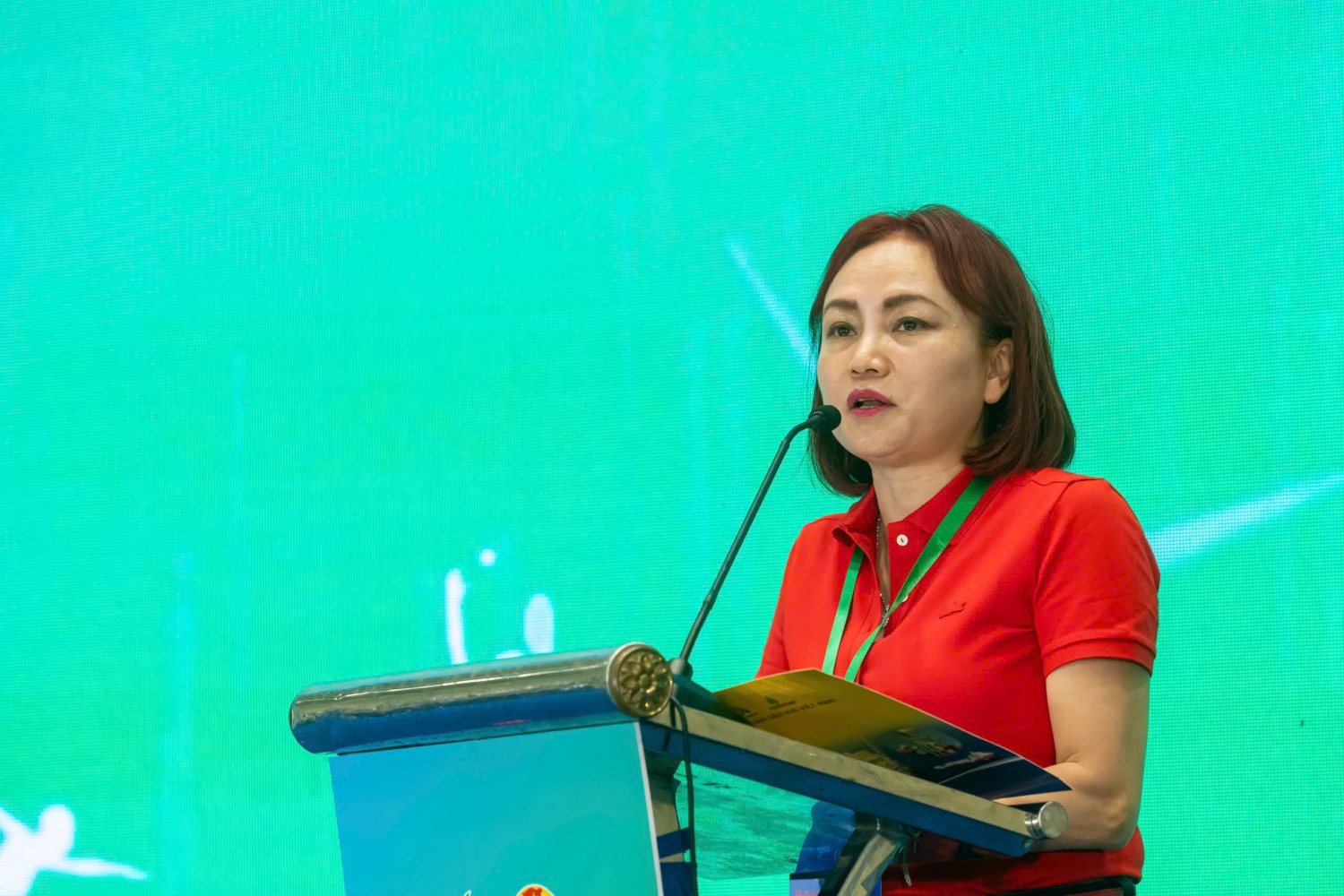 Chủ tịch CĐ DKVN Nghiêm Thùy Lan: Đây là sân chơi thể thao bổ ích để đoàn viên, NLĐ có cơ hội giao lưu, học hỏi, nâng cao tinh thần đoàn kết