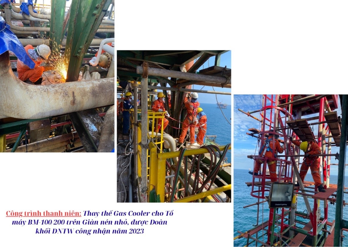 Đoàn Thanh niên XN Khí (Vietsovpetro): Sức trẻ đồng hành cùng dòng khí vươn xa
