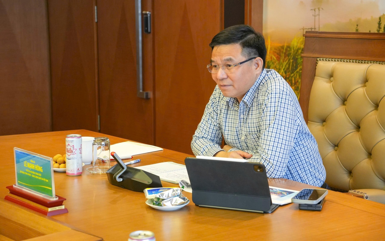 Chủ tịch HĐTV Lê Mạnh Hùng: Trung tâm công nghiệp năng lượng sinh thái là động lực sống còn của Petrovietnam”