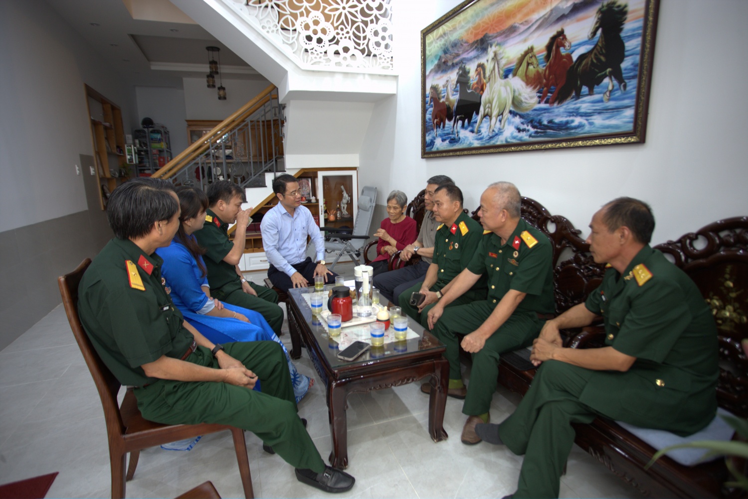Vietsovpetro thăm hỏi, tri ân các thương binh, gia đình liệt sĩ”