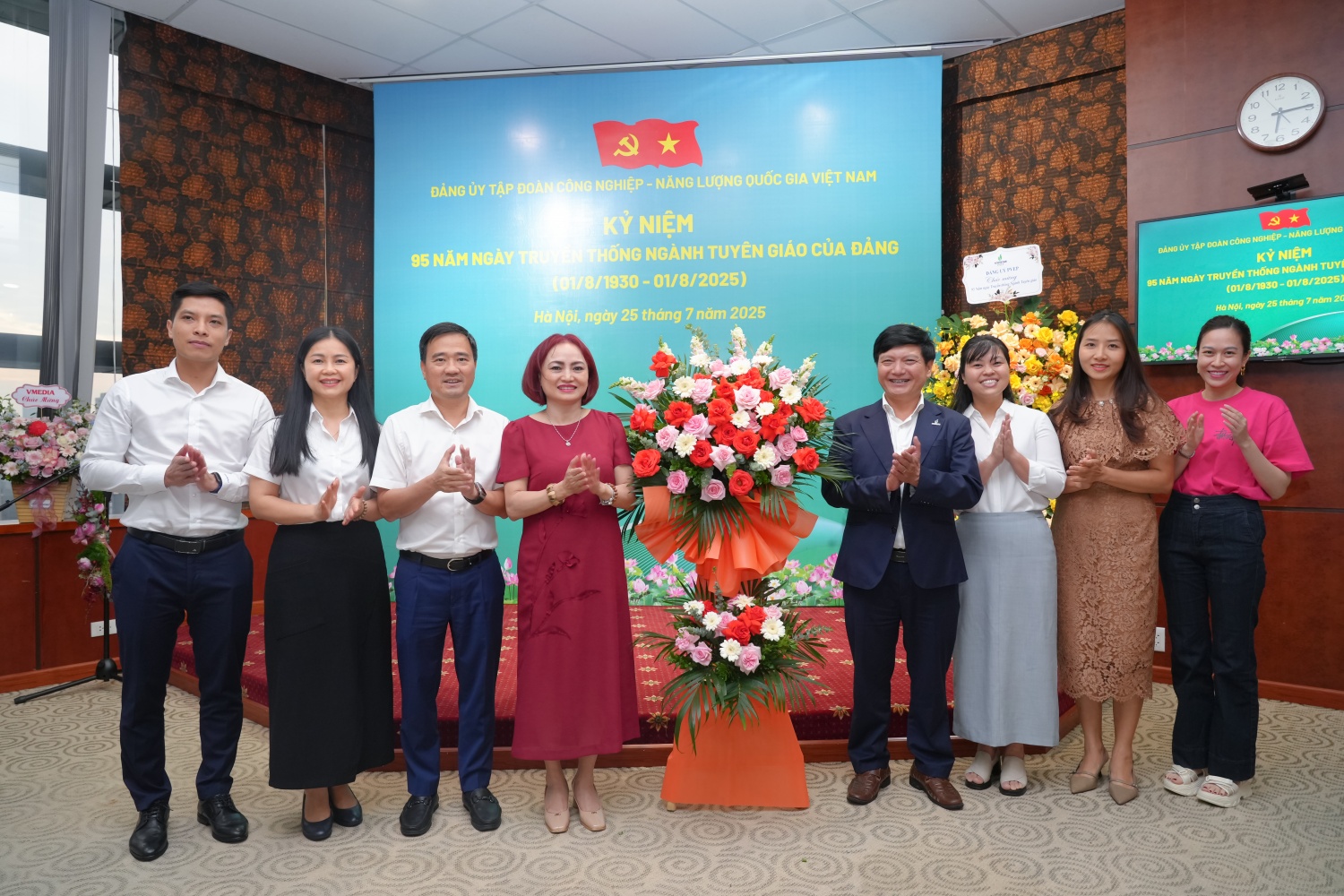 Petrovietnam tổ chức gặp mặt kỷ niệm 95 năm Ngày truyền thống ngành Tuyên giáo của Đảng”