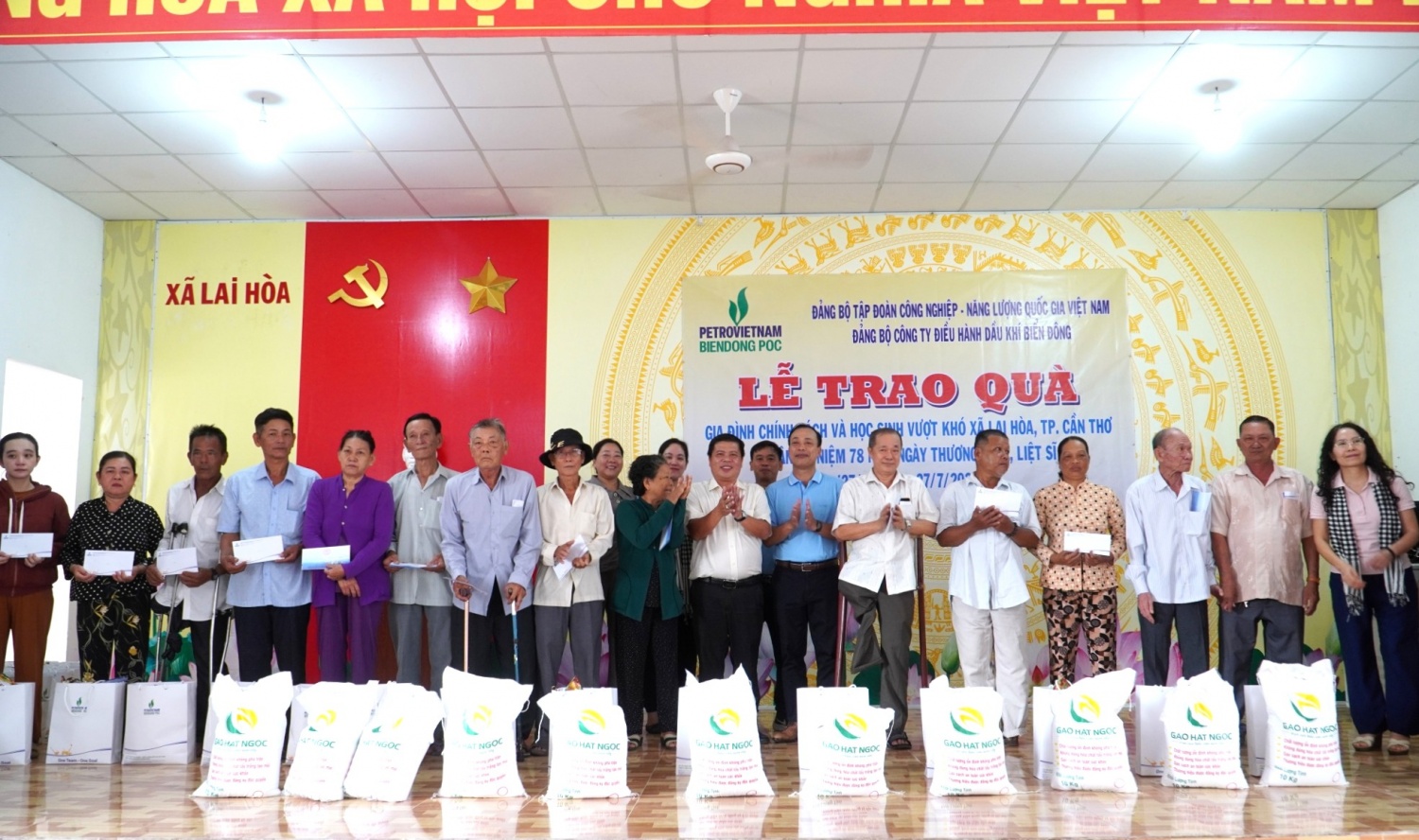 Đảng bộ BIENDONG POC: Lan tỏa nghĩa tình trong tháng Bảy tri ân”