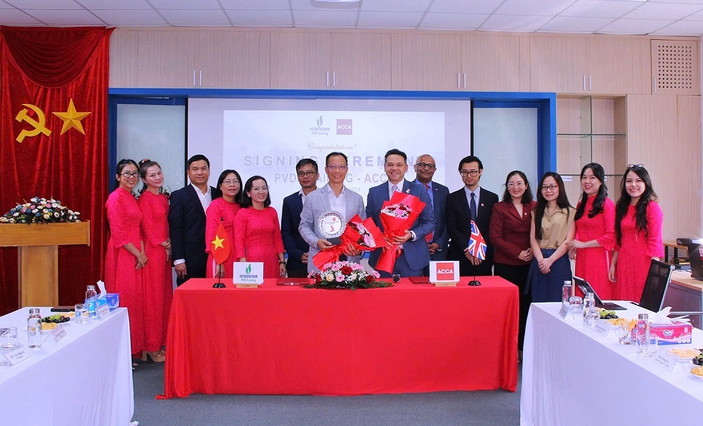 PVD Training và Hiệp hội Kế toán Công chứng Anh quốc ký kết Biên bản ghi nhớ”