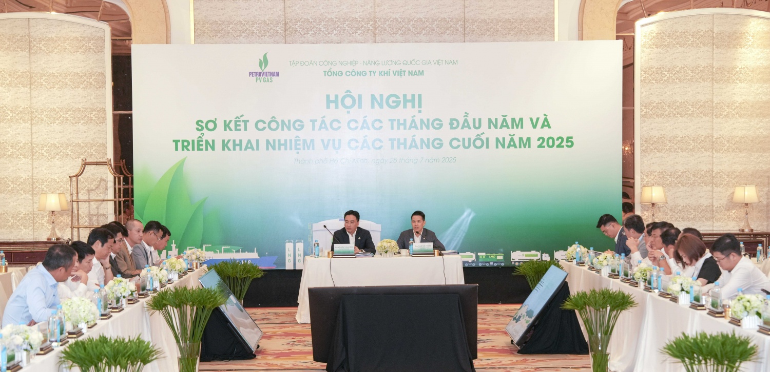 PV GAS duy trì nhịp tăng trưởng trong 7 tháng đầu năm, tiếp tục nỗ lực cho mục tiêu cả năm 2025”