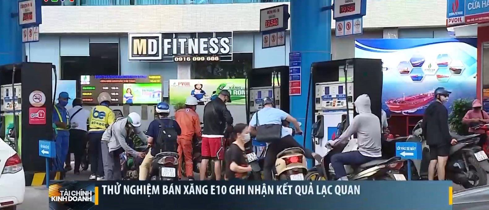 Thử nghiệm bán xăng E10 ghi nhận kết quả lạc quan”