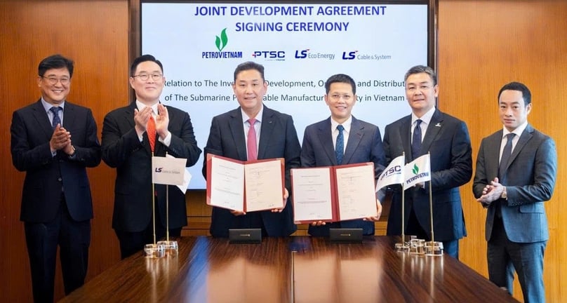 Petrovietnam subsidiary, LS Cable & System to build high-voltage underground cable factory