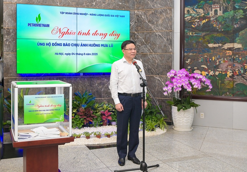 Petrovietnam lan tỏa yêu thương, sẻ chia cùng đồng bào vùng lũ các tỉnh phía Bắc”