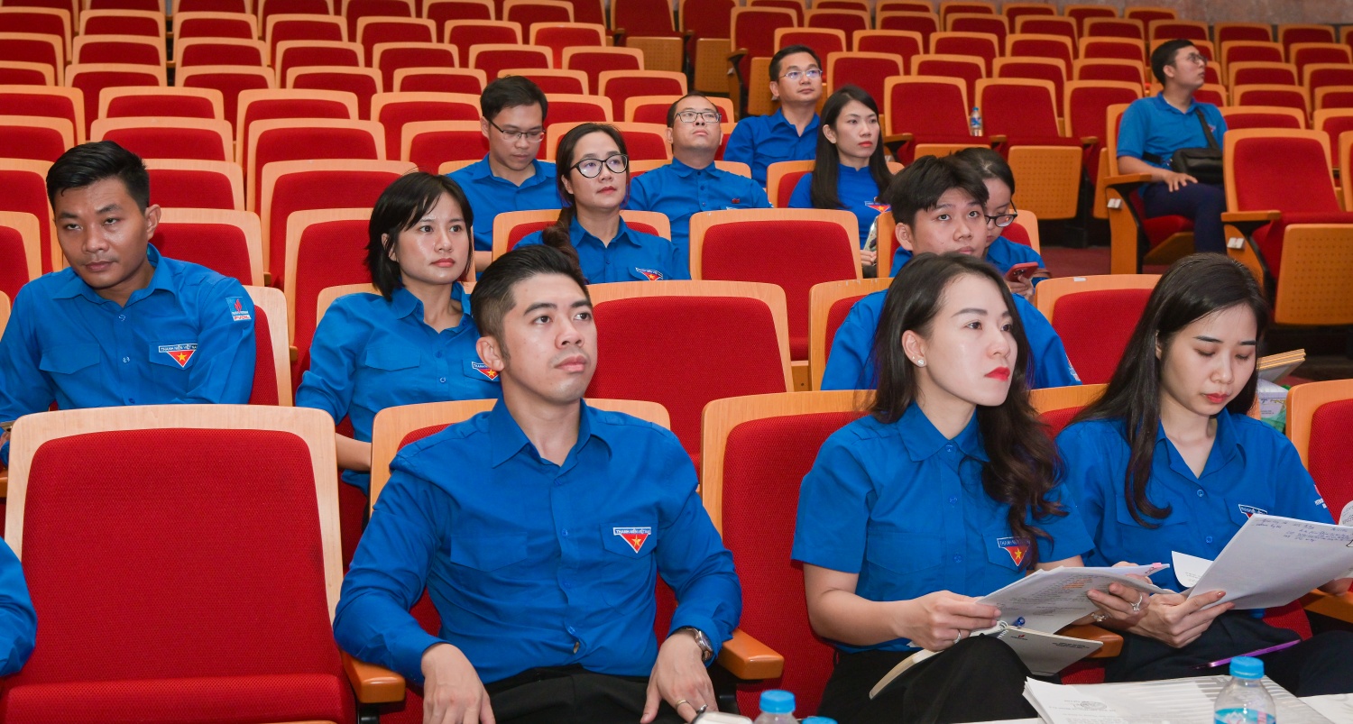 Đoàn Thanh niên Petrovietnam tập huấn công tác tổ chức Đại hội Đoàn, nhiệm kỳ 2025-2030