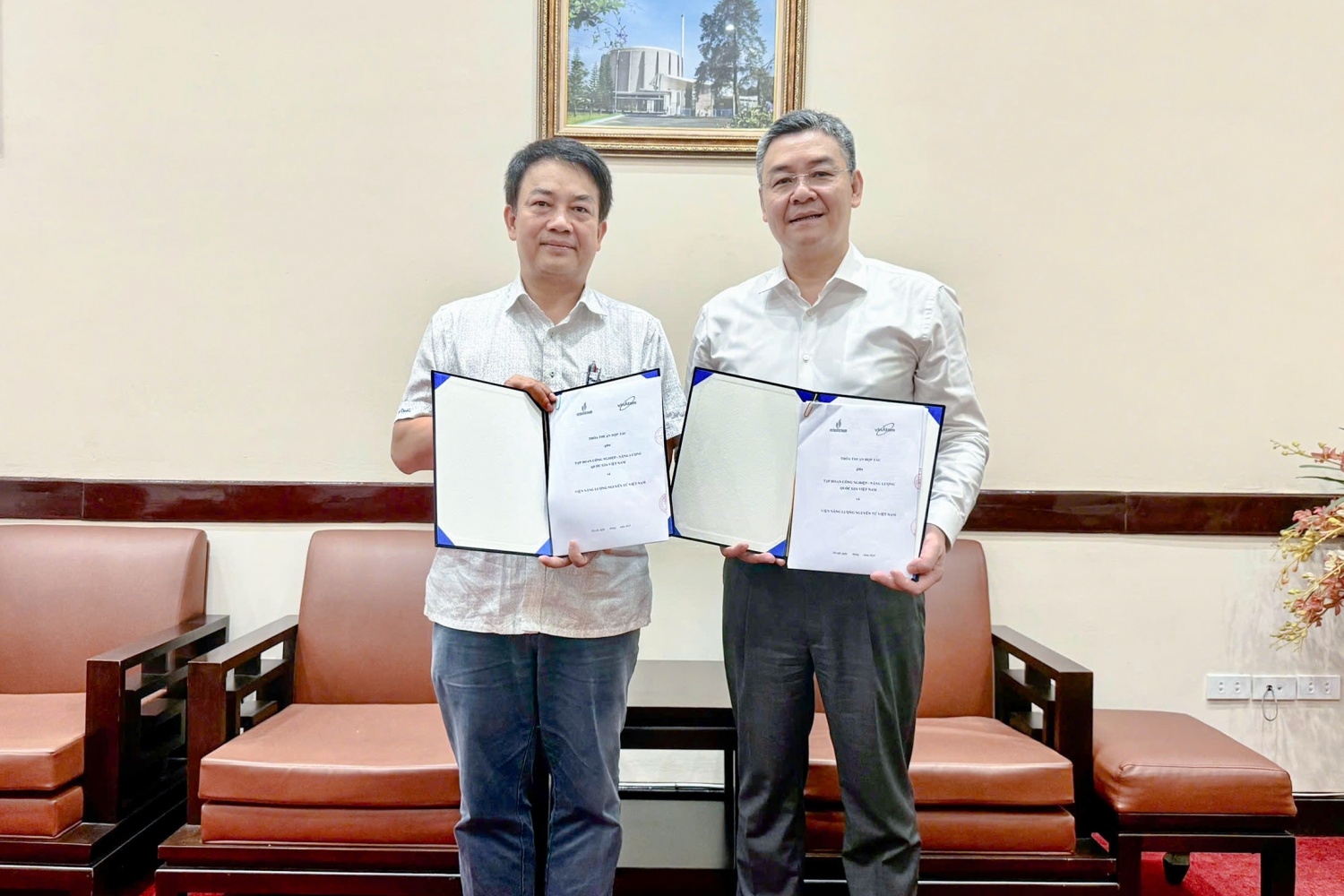 Petrovietnam hợp tác với Viện Năng lượng Nguyên tử Việt Nam”
