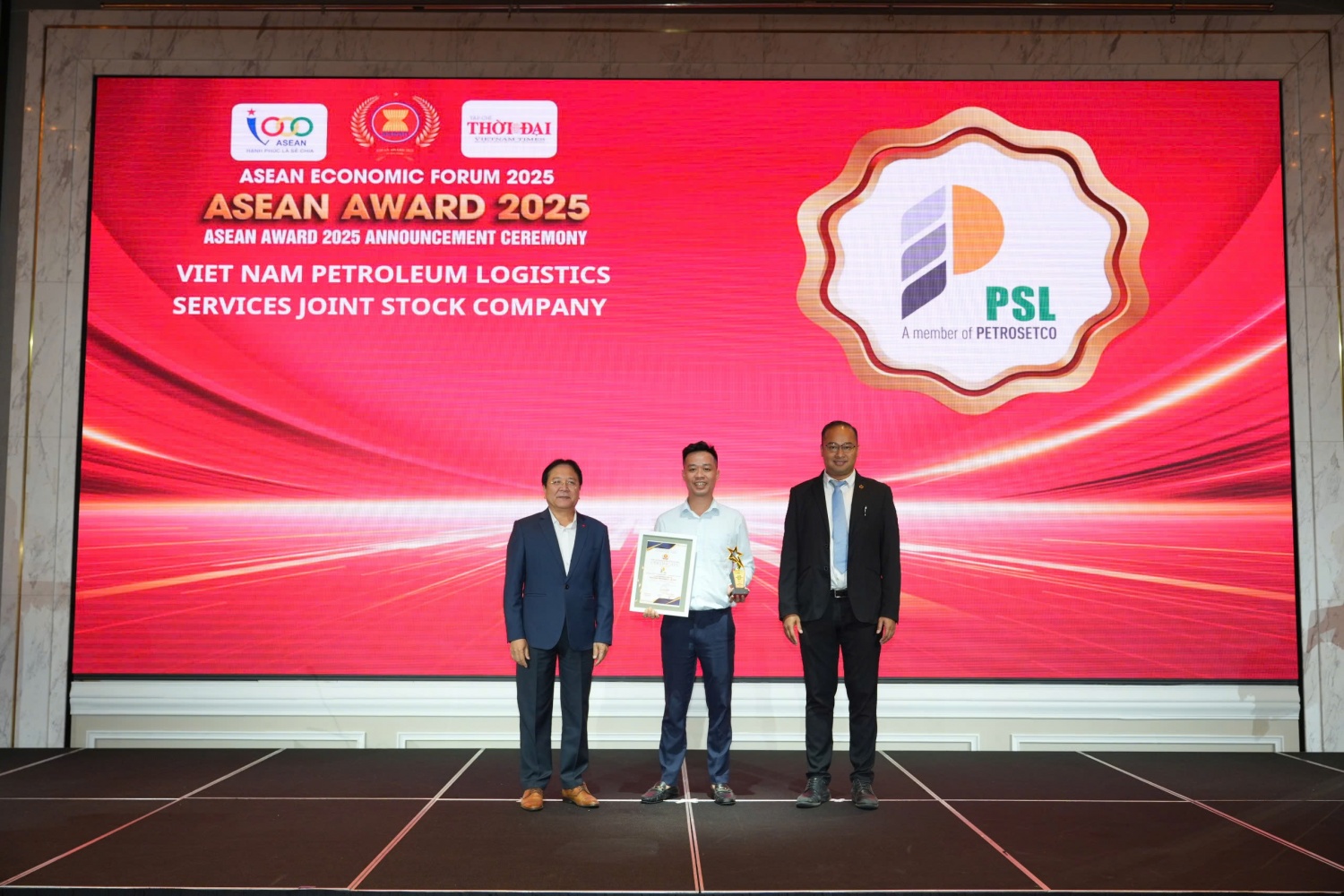 PSL vào Top 10 Thương hiệu nổi tiếng ASEAN 2025”
