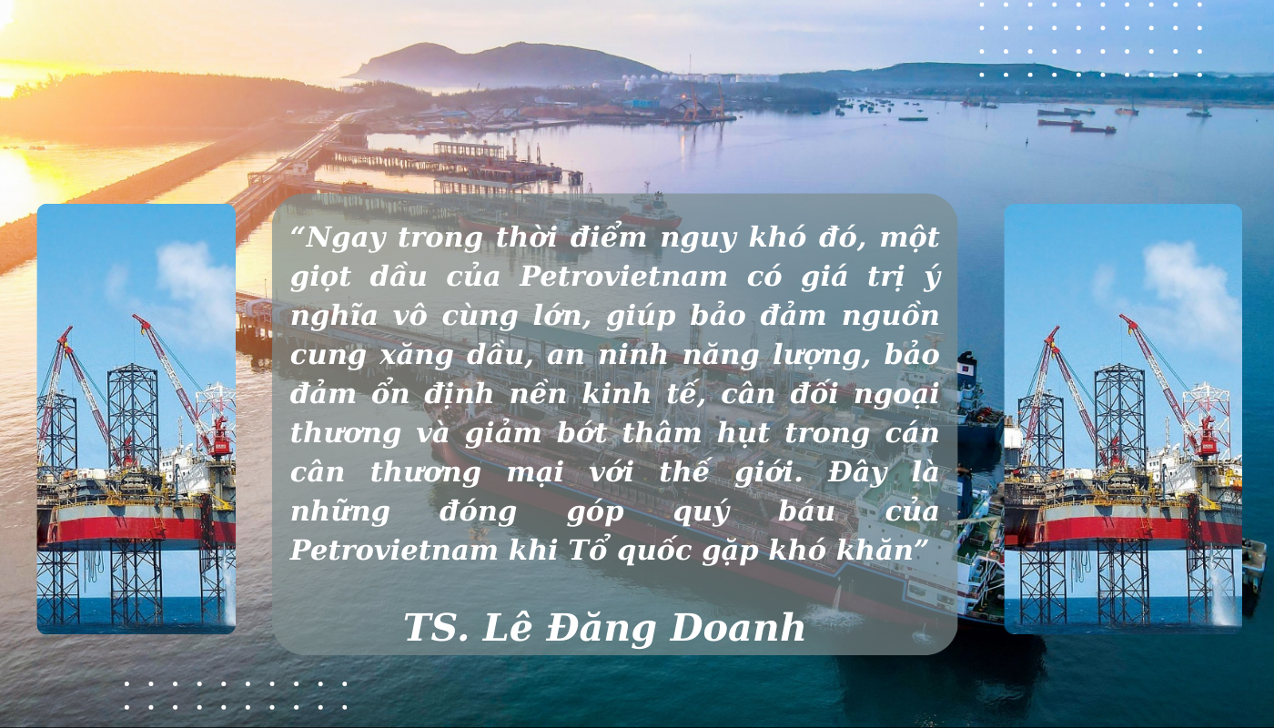 Sứ mệnh thầm lặng góp phần giữ vững kinh tế đất nước của Petrovietnam”