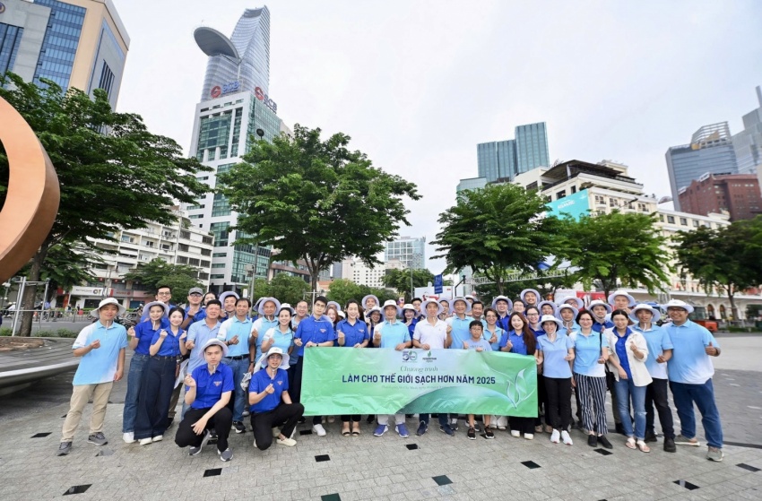 PQPOC chung tay “Làm cho thế giới sạch hơn””