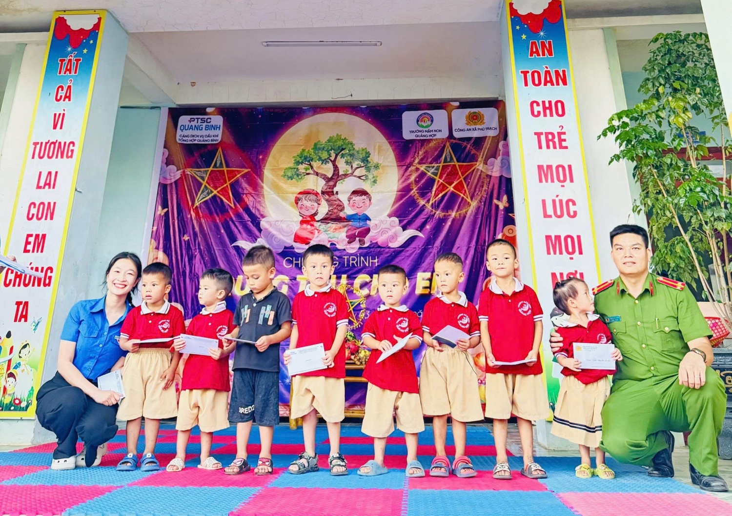 PTSC Quảng Bình mang Tết Trung thu yêu thương đến với trẻ thơ”