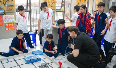 [VIDEO] Một giờ học trong “phòng STEM” của học sinh Cầu Giấy”