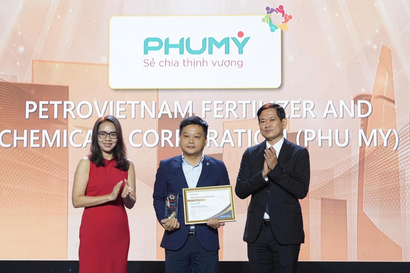 PVFCCo - Phú Mỹ lần thứ 5 liên tiếp được vinh danh 