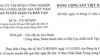 Tuyên truyền kết quả Hội nghị lần thứ 14 Ban chấp hành Trung ương Đảng khóa XIII