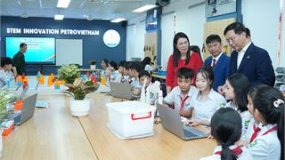STEM Innovation Petrovietnam: Khơi dậy truyền thống hiếu học từ quê hương cách mạng