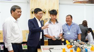 Khánh thành phòng STEM - Động lực đổi mới dạy và học tại Trường THPT Phạm Hùng (Vĩnh Long)