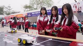 Tưng bừng Ngày hội STEM Xuân 2026 nơi biên cương
