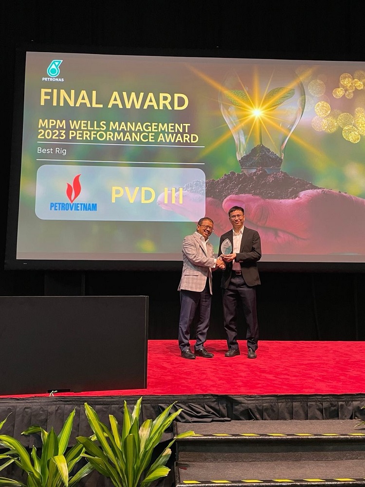 PV DRILLING III rig awarded as 2023 Best Rig in Malaysia