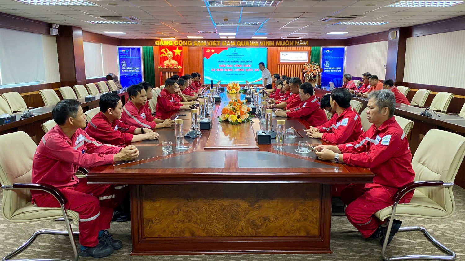 Đảng bộ Petrovietnam quyết tâm hành động vì mục tiêu bảo đảm an ninh năng lượng quốc gia