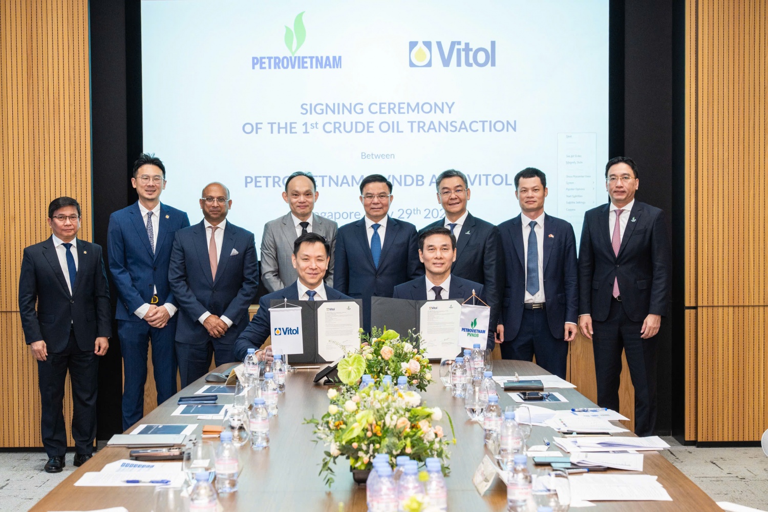 Petrovietnam và Vitol Asia Pte. Ltd. (Vitol) thúc đẩy hợp tác trong lĩnh vực năng lượng
