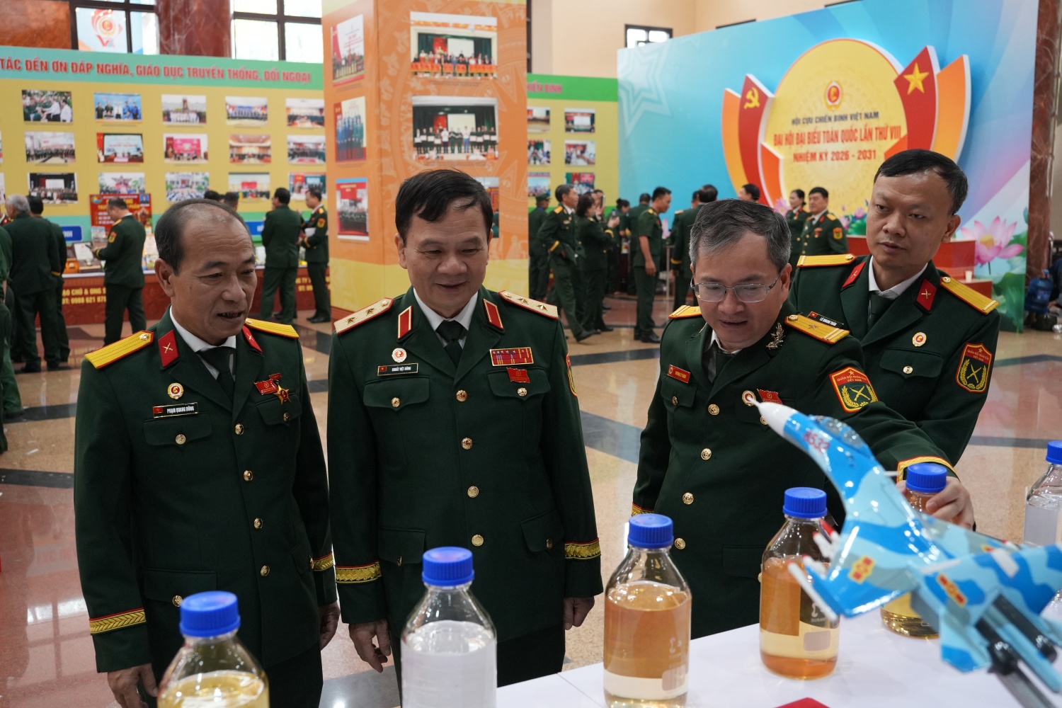 Dấu ấn Petrovietnam trong không gian trưng bày tại Đại hội đại biểu Hội CCB Việt Nam lần thứ VIII
