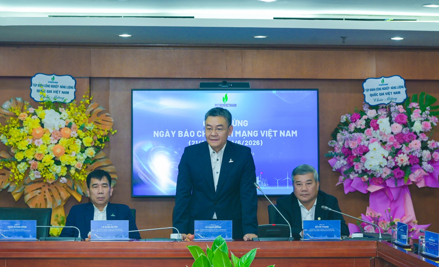 Lãnh đạo Petrovietnam chúc mừng các cơ quan báo chí nhân kỷ niệm 101 năm Ngày Báo chí Cách mạng Việt Nam