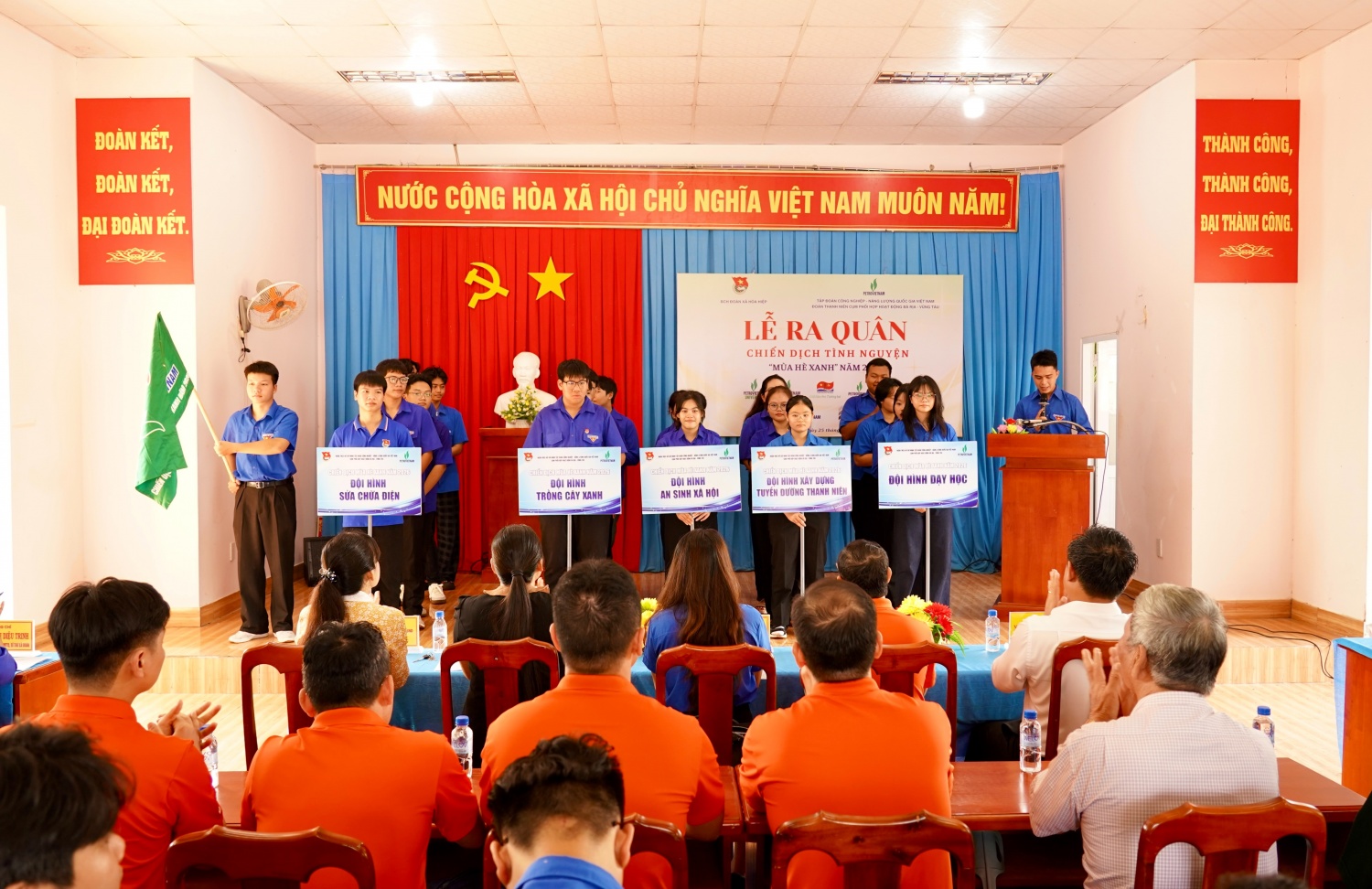 Các đội hình tình nguyện chuyên môn tham gia Chiến dịch Mùa hè xanh năm 2026.