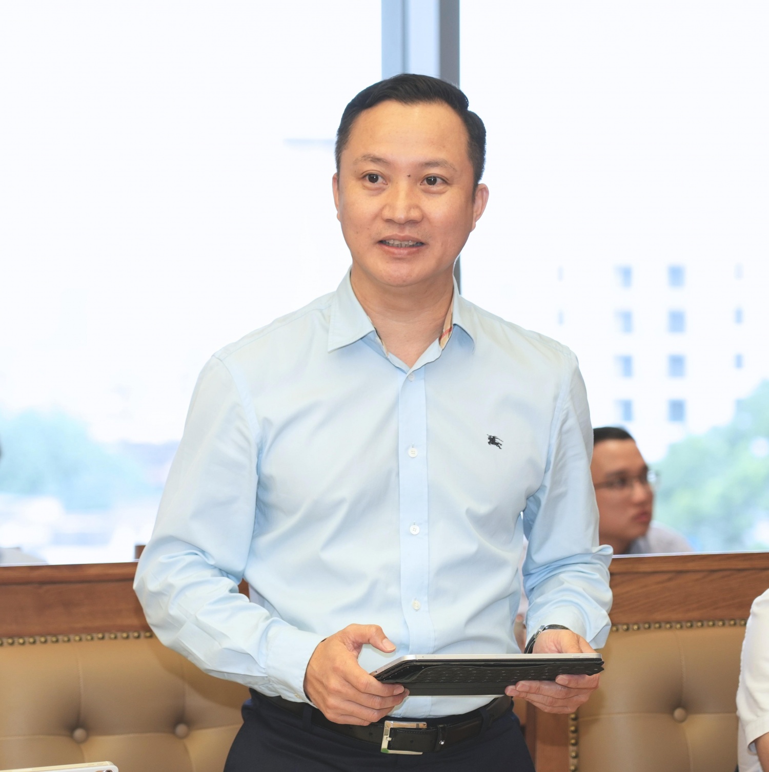Ông Phạm Minh Nghĩa, Phó Tổng Giám đốc Tổng công ty Lọc hóa dầu Việt Nam