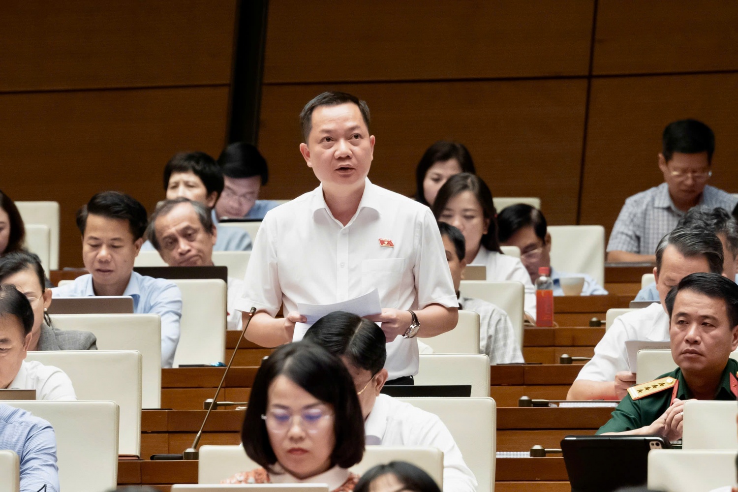 Đại biểu Trịnh Xuân An (Đoàn ĐBQH Đồng Nai) đề nghị dự thảo Luật xác định rõ vị trí đặc thù của Petrovietnam.