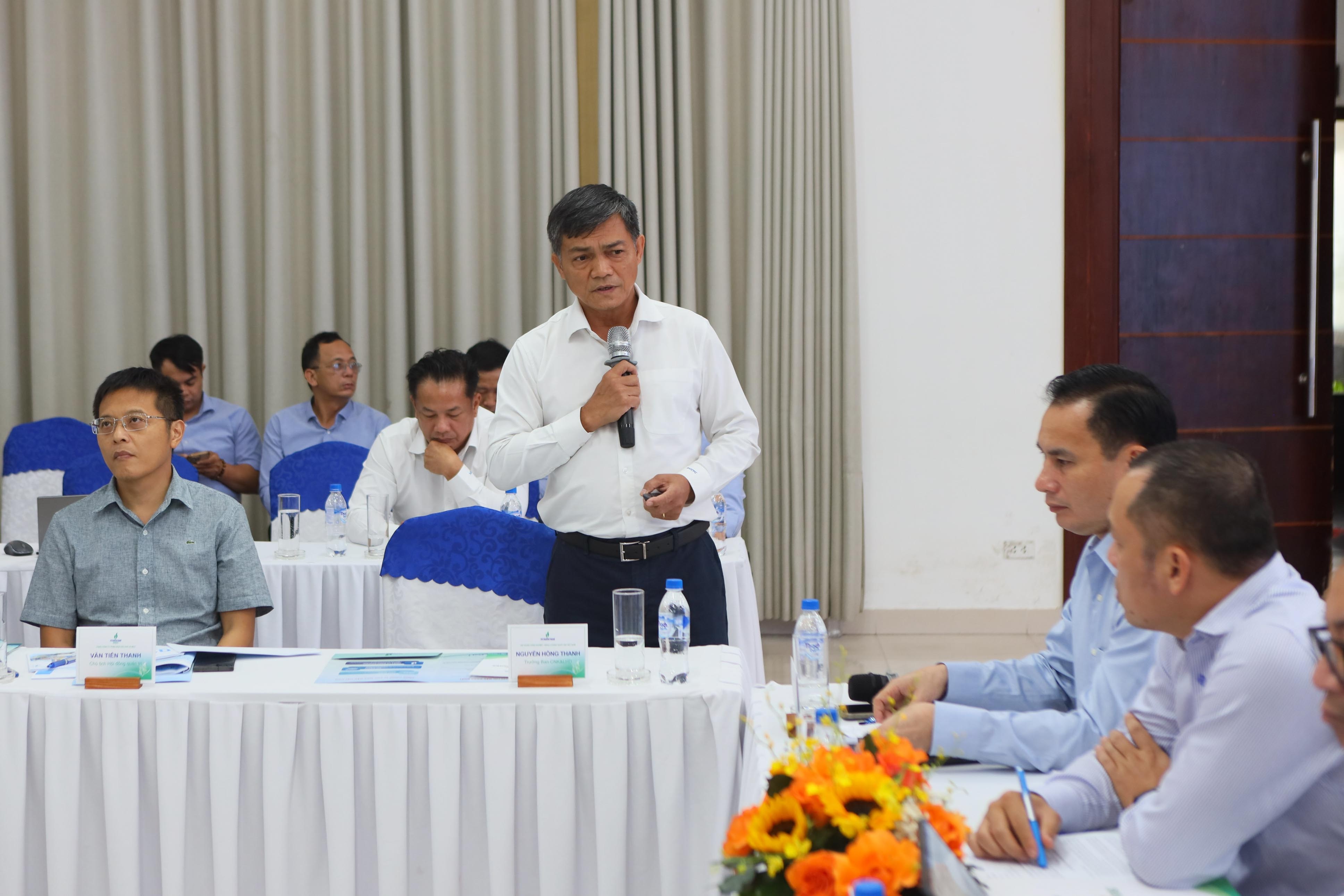 Chủ tịch HĐQT PVCFC Văn Tiến Thanh chia sẻ về quá trình triển khai hợp đồng EPC của Nhà máy Đạm Cà Mau.